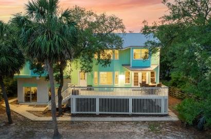 Marshfront Home on Tybee with Private Floating Dock and $90K Rental Potentential
